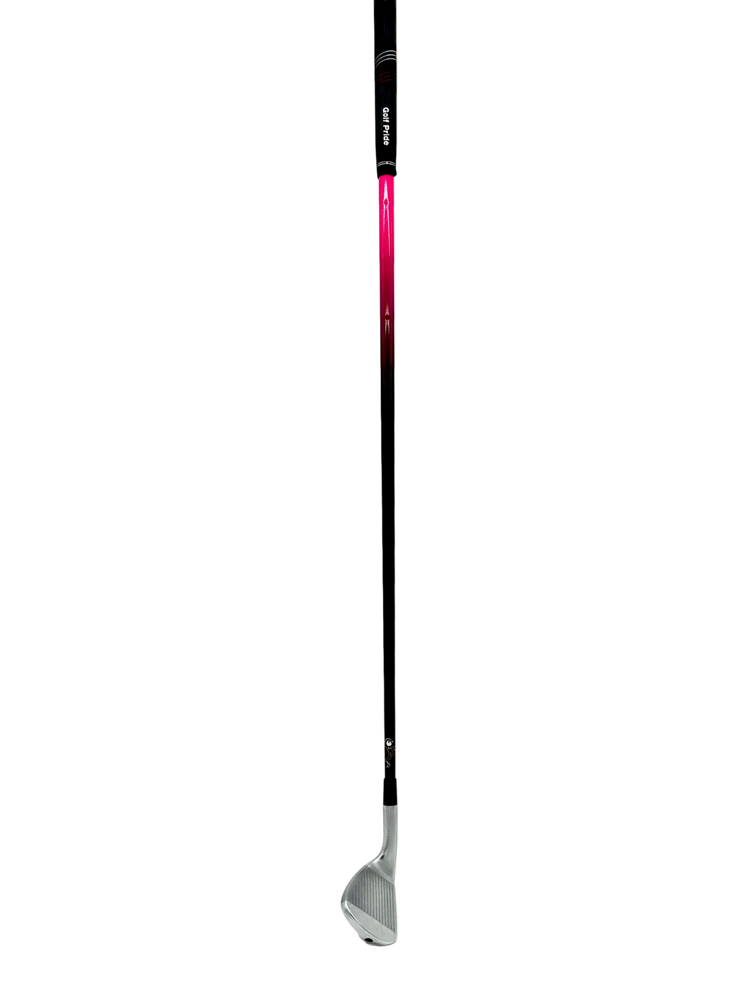 Golf club head on a white background