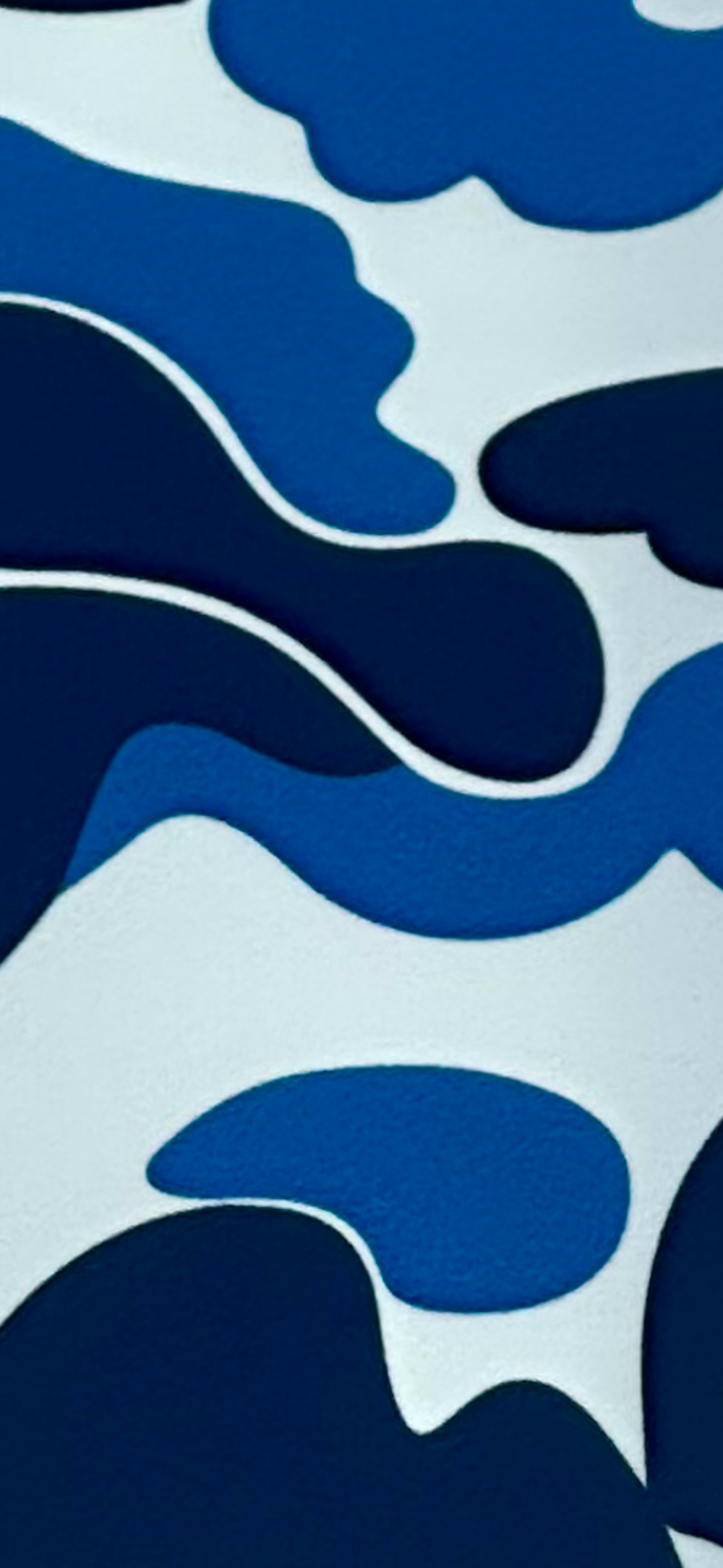 Blue Camo Golf Shaft Wrap